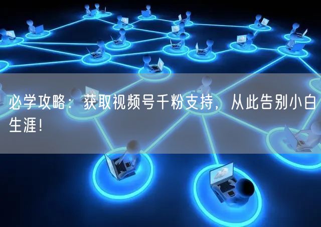 必学攻略:获取视频号千粉支持,从此告别小白生涯!